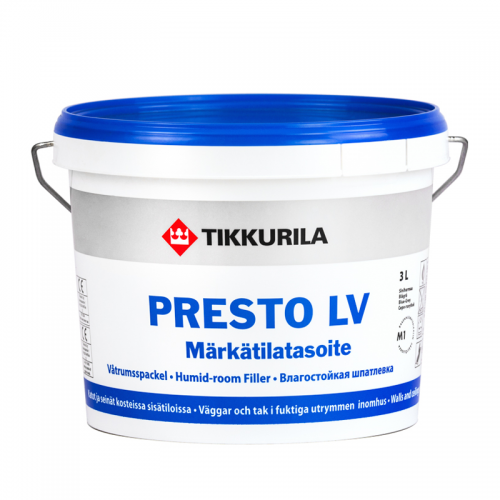 Tikkurila Presto LV (Тиккурила Престо ЛВ), 3 л