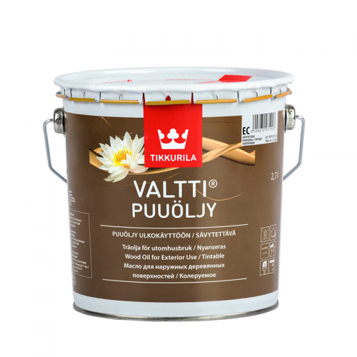 Tikkurila Valtti Puuoljy (Тиккурила Валтти Масло для дерева) База ЕС, 0.9 л