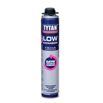 Профессиональная летняя монтажная пена Tytan Professional Low Expansion, 750 мл