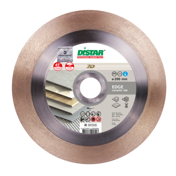 Круг алмазный отрезной Distar 1A1R 200×1,3x25x25,4 Edge