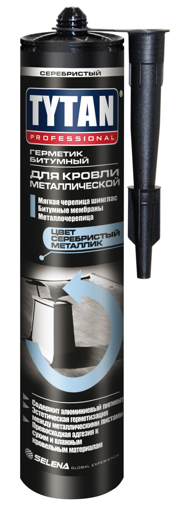 Tytan Professional Герметик для металлической кровли (серебристый) 310 мл
