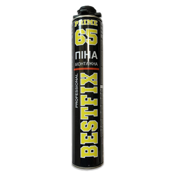 Профессиональная полиуратанова монтажная пена Polyurethane Foam GUN-TYPE BESTFIX 65 – 5
