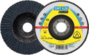Лепестковый тарельчатый круг Klingspor SMT 628 125X22,23 P40