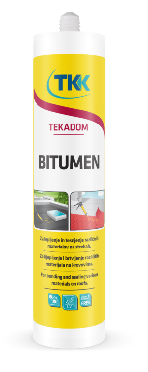 Герметик битумный TEKADOM BITUMEN  (чёрный) 300 ml