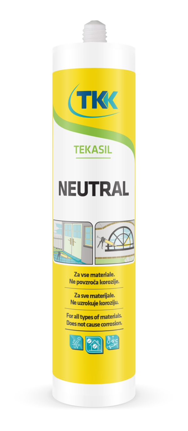 Силикон нейтральный TEKASIL NEUTRAL  (белый) 280 ml