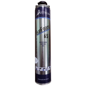 Пена монтажная под пистолет ASTRUM 65 MEGA 850 ml