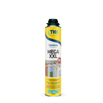 Пена монтажная под пистолет Tekapur MEGA XXL 70L GUN 900 ml