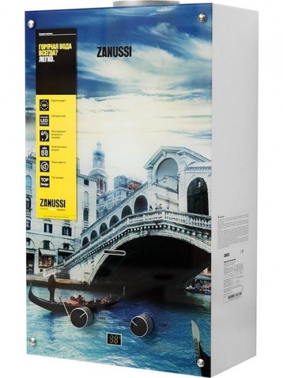 Zanussi Водонагрівач газовий проточний GWH 10 Fonte Glass Rialto