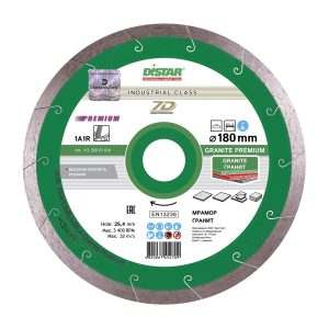 Круг алмазный отрезной Distar 1A1R 180×1,5×8,5×25,4 Granite Premium