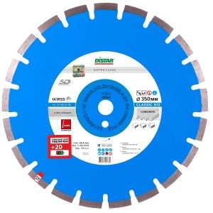 Круг алмазный отрезной по бетону Distar 1A1RSS/C1-W 354×3,2/2,2х12×25,4-21 Classic H12