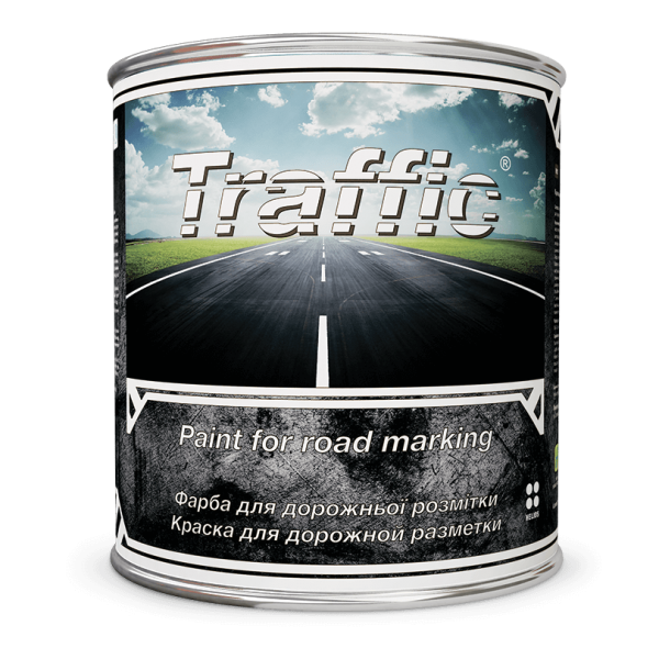 Краска для дорожной разметки МИКС “Traffic” белая, 12 кг