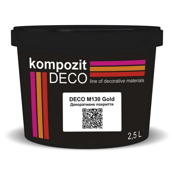 Kompozit Декоративное покрытие DECO M130 GOLD, 2.5 л
