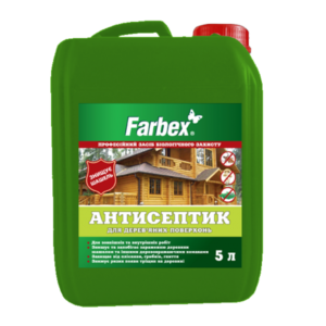 Антисептик для деревянных поверхностей Farbex, 1 л