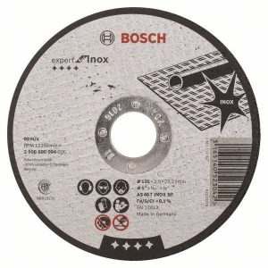 Отрезной круг Bosch Standard по камню 125х3мм SfS, прямой, 2608603178