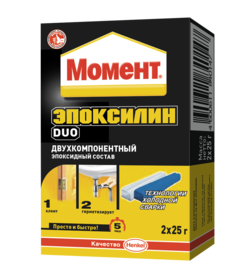 Клей МОМЕНТ ЭПОКСИЛИН DUO эпоксидный, 2х25гр