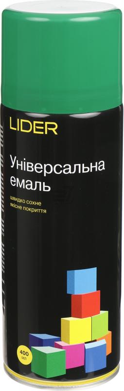Универсальная эмаль Lider 400 мл, зеленая №6029