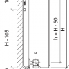 Стальной радиатор Purmo Ventil Compact, CV33 (33 тип) 900 х 1400 34765