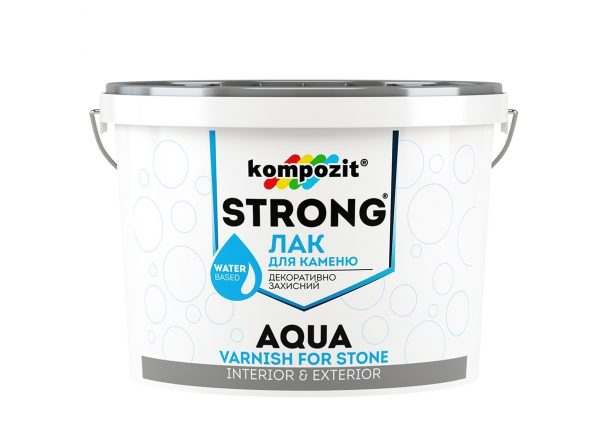 Kompozit Лак для камня STRONG AQUA, 2.5 л