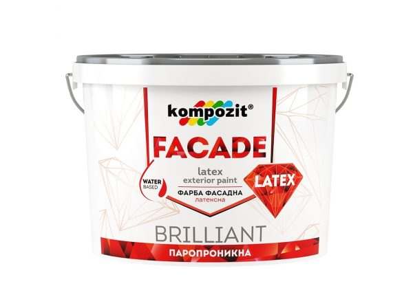 Kompozit Фасадная краска FACADE LATEX, 4.2 кг