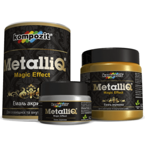 Эмаль акриловая METALLIQ Kompozit жемчужина, 0.5 кг