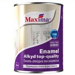 Эмаль алкидная Maxima ярко-зеленая, 0.9 кг