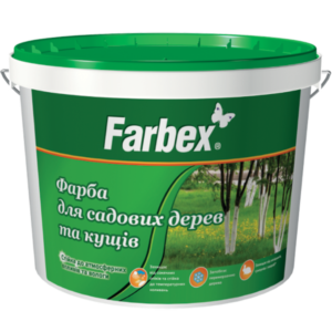 Краска для садовых деревьев и кустов Farbex, 14 кг