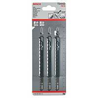 Пилки лобзиковые Bosch 3 шт T 344 D, HCS