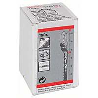 Пилки лобзиковые Bosch 100 шт T 119 ВO, HCS