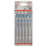 Пилки лобзиковые Bosch 5 шт T 318 AF, BIM