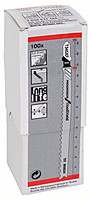 Пилки лобзиковые Bosch 100 шт T 345 XF, BIM