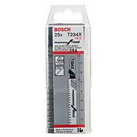Пилки лобзиковые Bosch 25 шт T 234 X, HCS