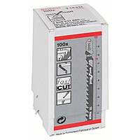 Пилки лобзиковые Bosch 100 шт T 144 D, HCS