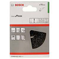 Щетка чашечная Bosch M14 0.3 X 75 мм витая INOX