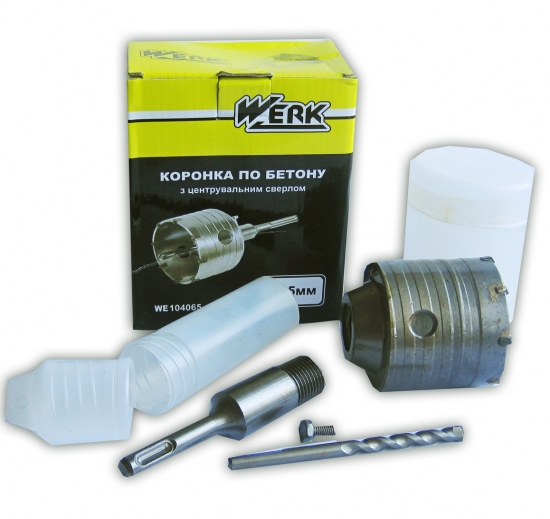 Коронка WERK 65 мм SDS-plus